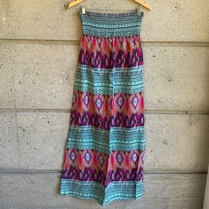 Strapless Boho Maxi